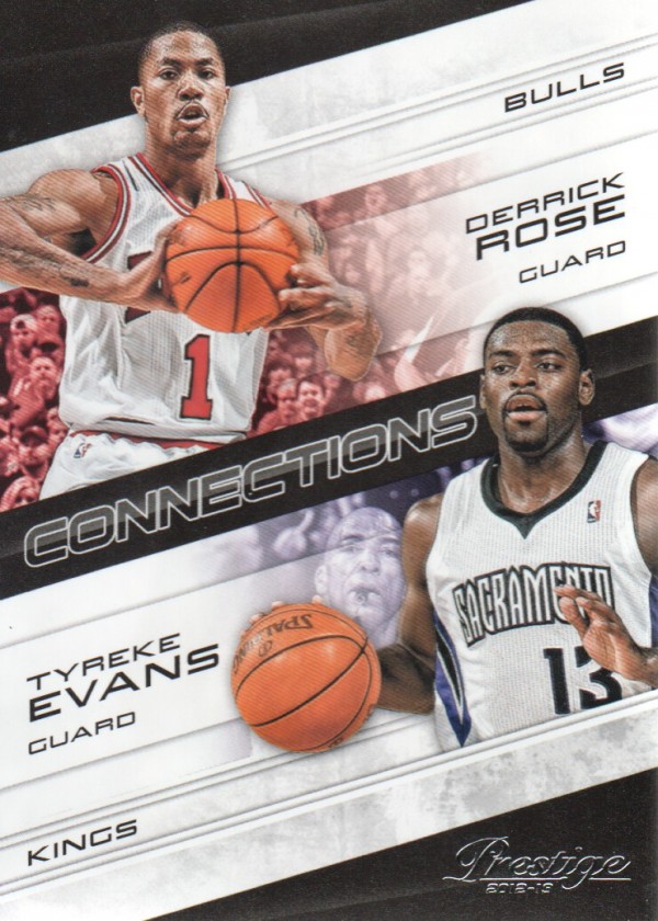 2012-13 Prestige Connections #15 Derrick Rose/Tyreke Evans