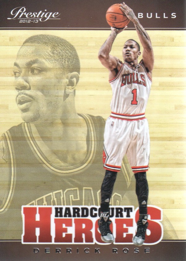 2012-13 Prestige Hardcourt Heroes #9 Derrick Rose