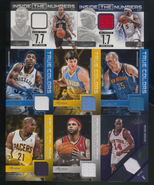 2012-13 Prestige True Colors Materials #1 Deron Williams