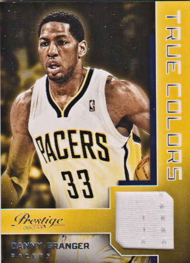 2012-13 Prestige True Colors Materials #5 Danny Granger
