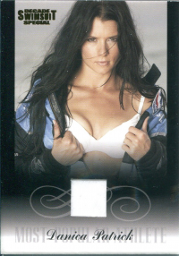 2012 Sports Illustrated Swimsuit Decade of Supermodels Danica Patrick Memorabilia #DP5 Danica Patrick front image