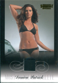 2012 Sports Illustrated Swimsuit Decade of Supermodels Danica Patrick Memorabilia #DP8 Danica Patrick front image