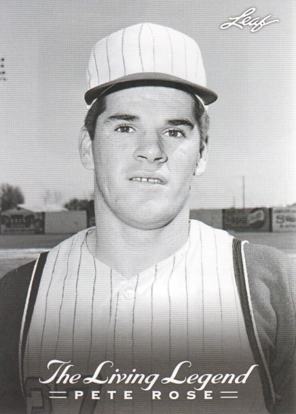 2012 Leaf Pete Rose The Living Legend #1 Pete Rose