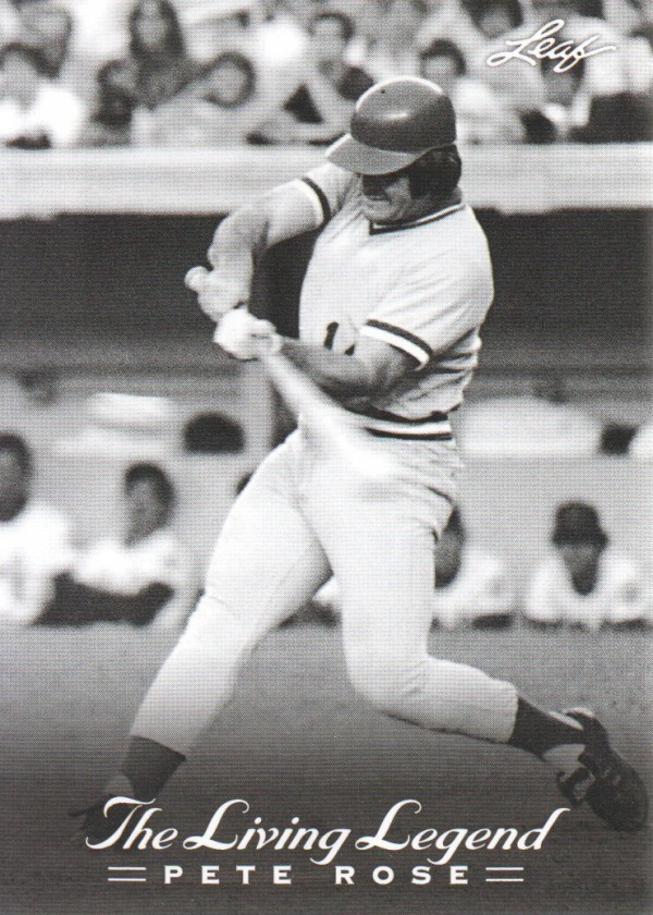 2012 Leaf Pete Rose The Living Legend #17 Pete Rose