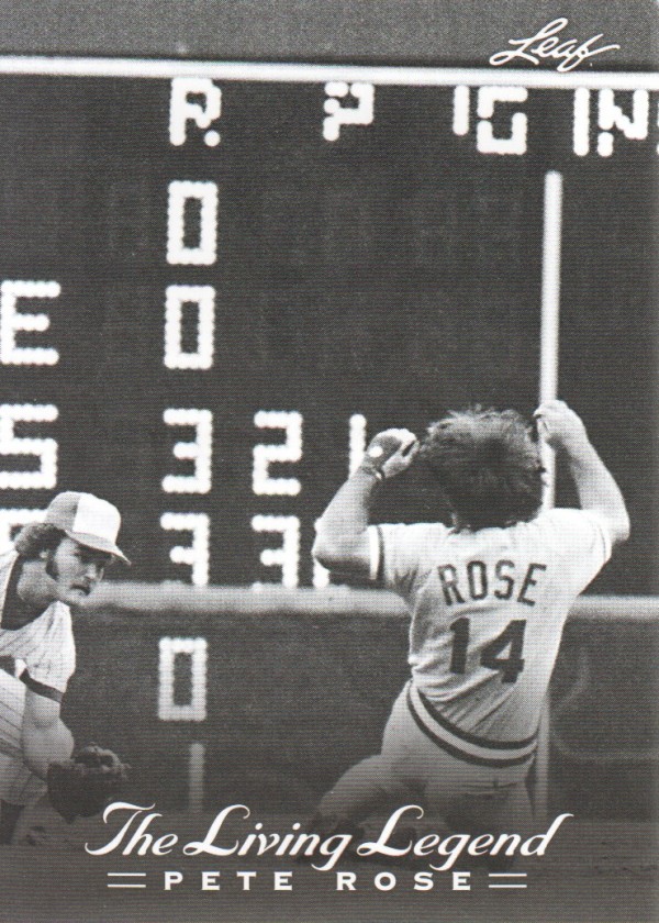 2012 Leaf Pete Rose The Living Legend #25 Pete Rose