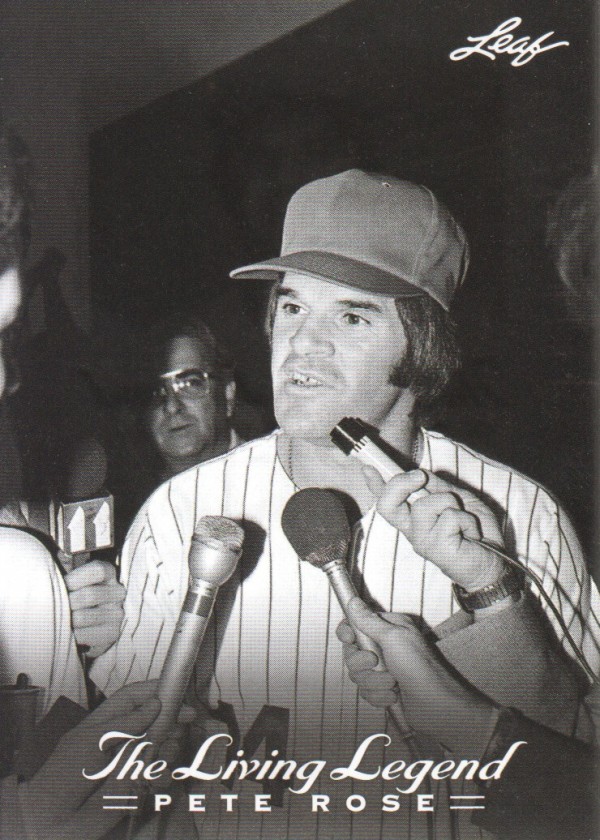 2012 Leaf Pete Rose The Living Legend #27 Pete Rose