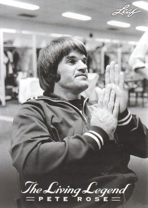 2012 Leaf Pete Rose The Living Legend #32 Pete Rose