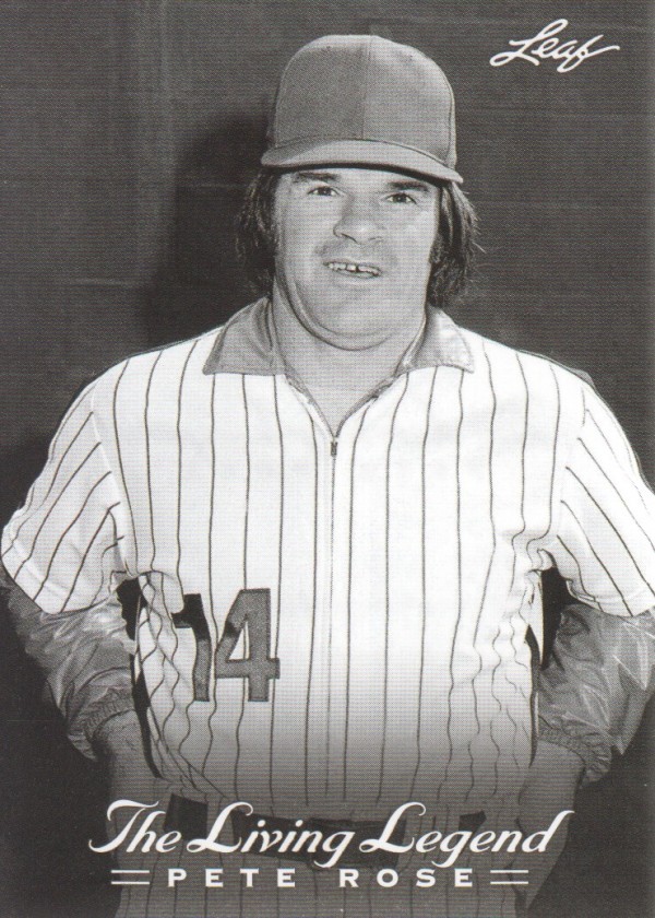 2012 Leaf Pete Rose The Living Legend #34 Pete Rose