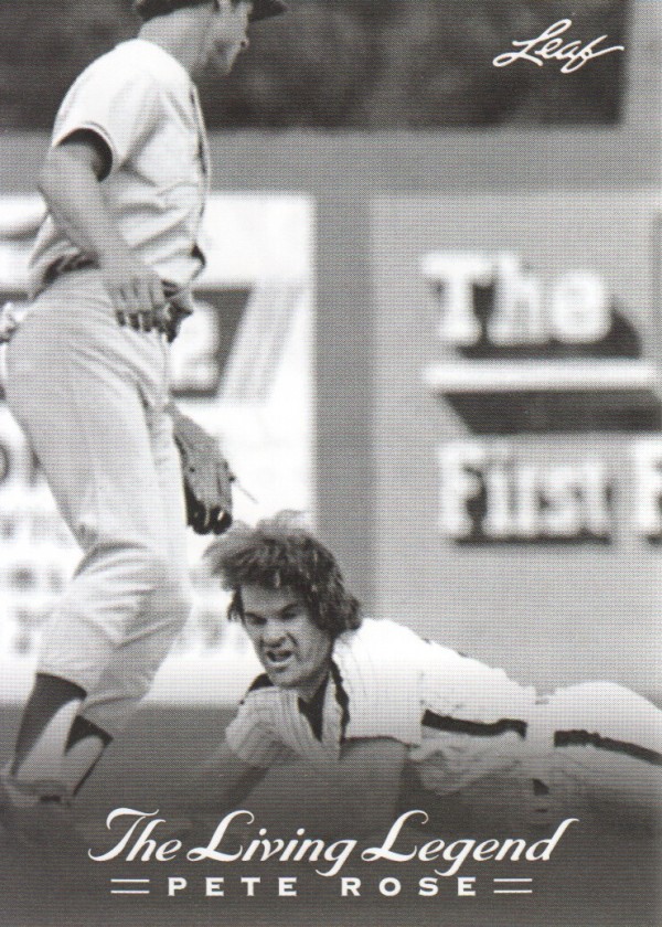 2012 Leaf Pete Rose The Living Legend #40 Pete Rose