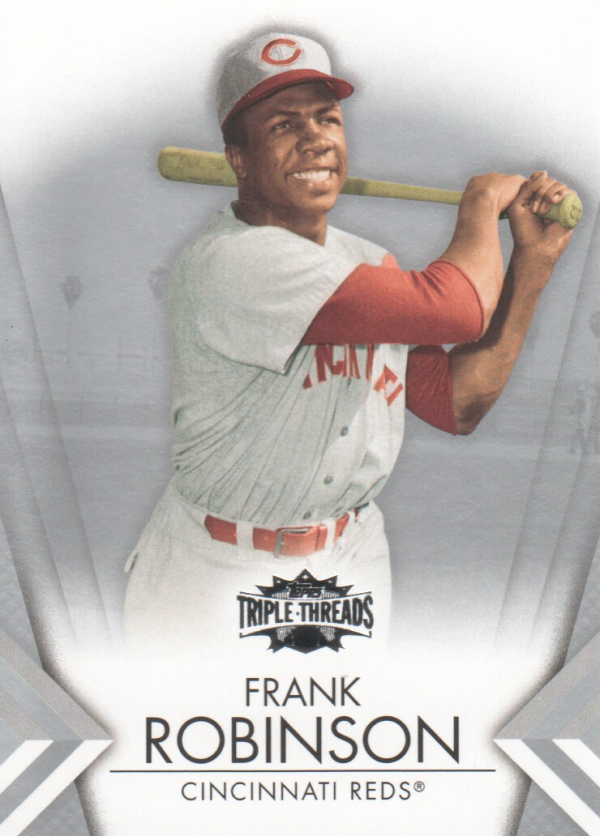 2012 Topps Triple Threads #25 Frank Robinson