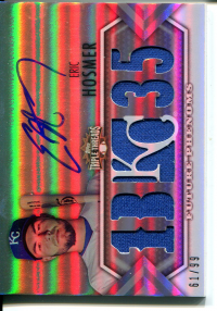 2012 Topps Triple Threads #149 Eric Hosmer Jsy AU front image