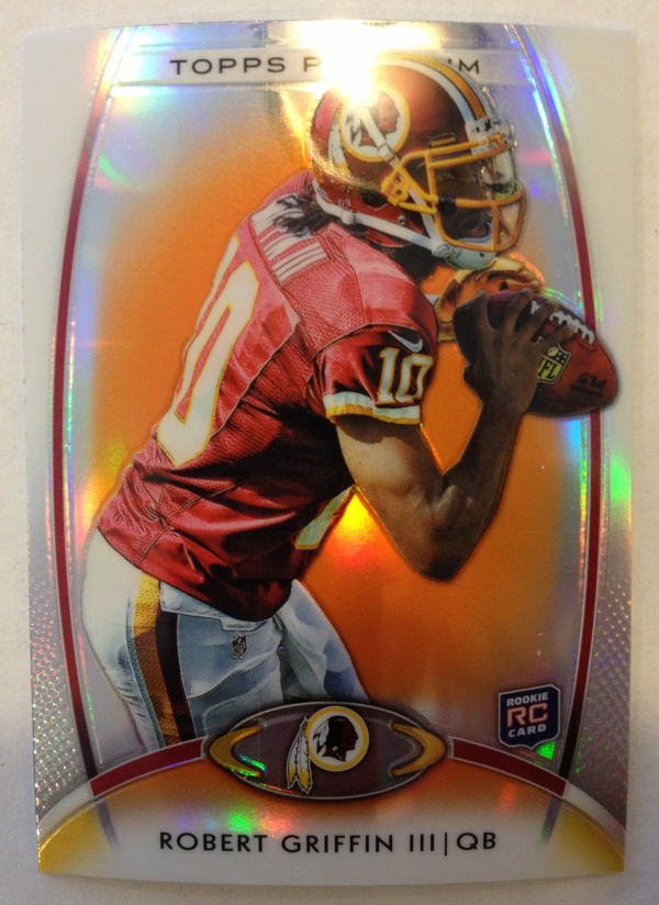 2012 Topps Platinum Orange Refractors #120 Robert Griffin III