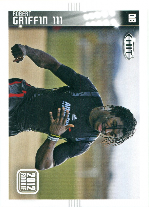 2012 SAGE HIT #47A Robert Griffin III 12R/black jersey