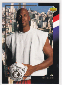 1994 Upper Deck World Cup Contenders English/Spanish Honorary Captains #C6 Michael Jordan front image