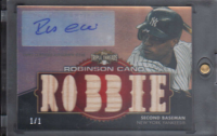 2012 Topps Triple Threads Relic Autographs Ruby #TTAR177 Robinson Cano front image