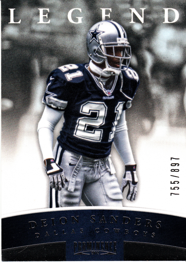 2012 Panini Prominence #108C Deion Sanders S