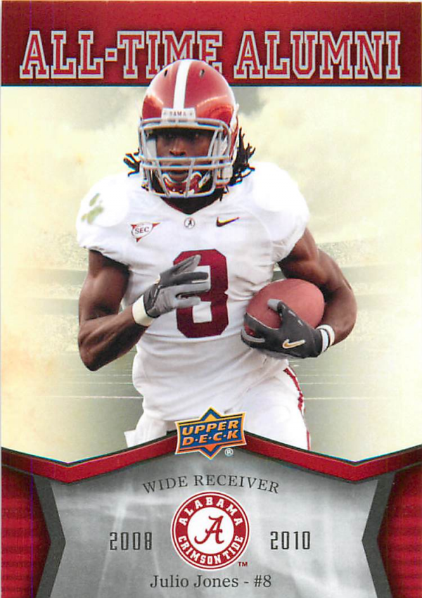 2012 Upper Deck Alabama All Time Alumni #ATAJJ Julio Jones