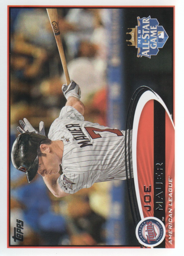 2012 Topps Update #US7A Joe Mauer