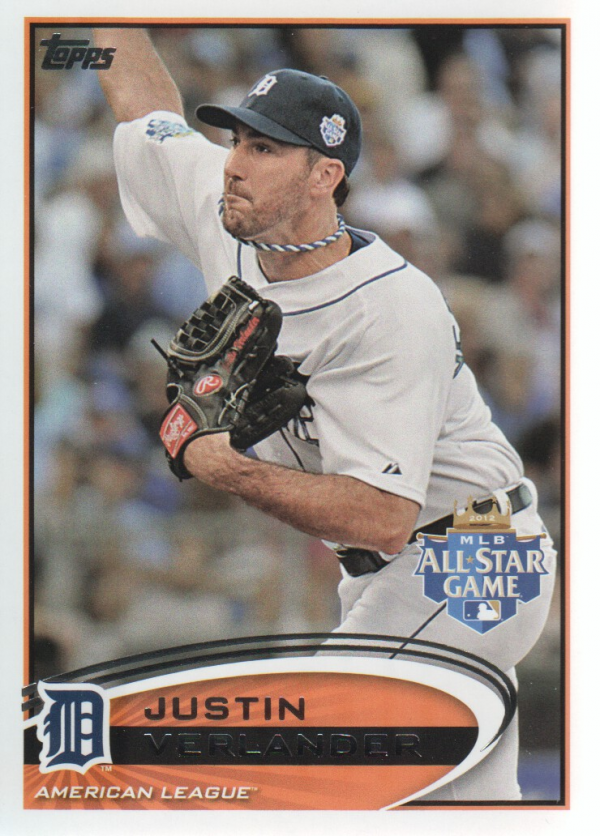 2012 Topps Update #US15A Justin Verlander