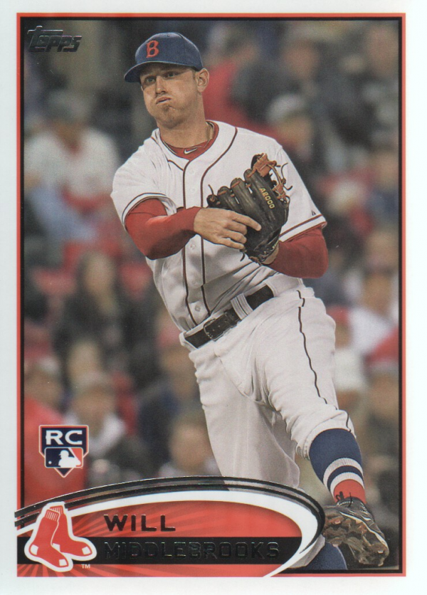 2012 Topps Update #US70 Will Middlebrooks RC