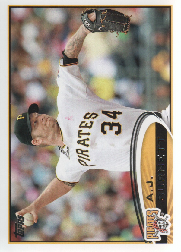 2012 Topps Update #US49 A.J. Burnett