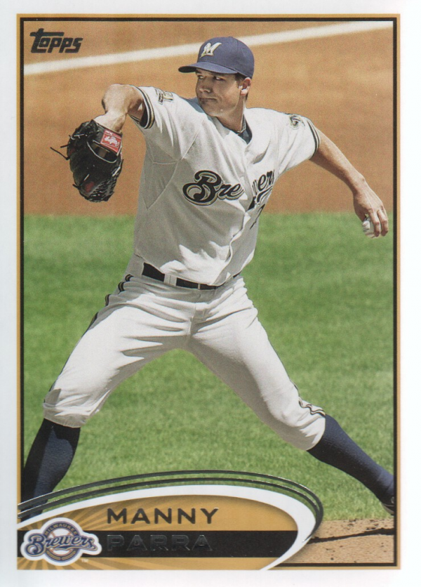 2012 Topps Update #US51 Manny Parra