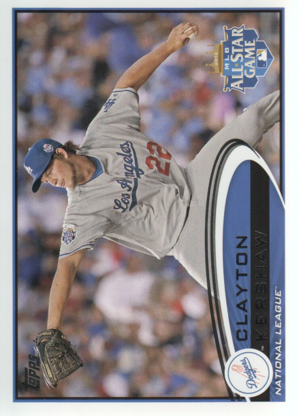 2012 Topps Update #US52A Clayton Kershaw