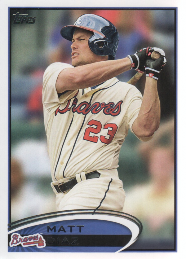 2012 Topps Update #US56 Matt Diaz