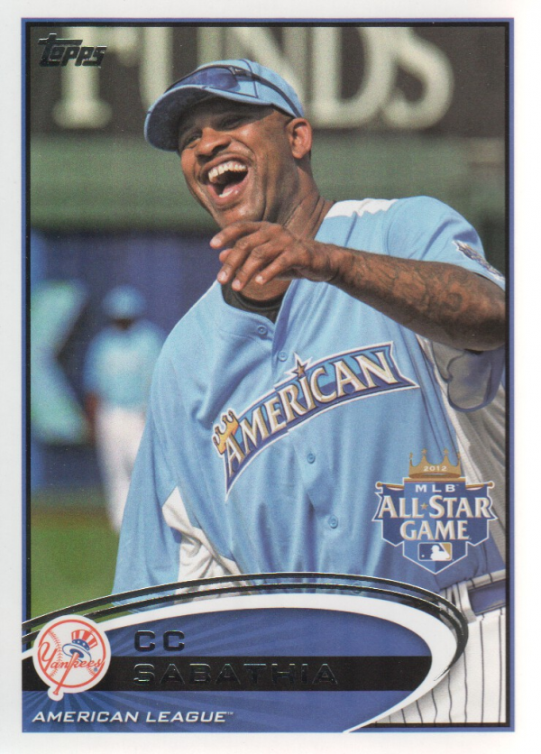 2012 Topps Update #US62A CC Sabathia