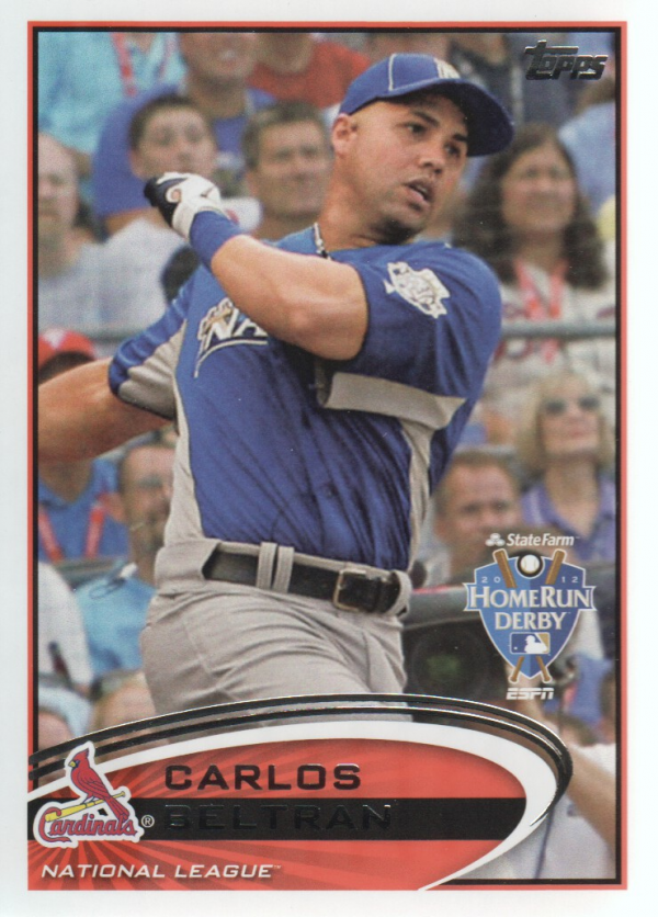 2012 Topps Update #US72 Carlos Beltran