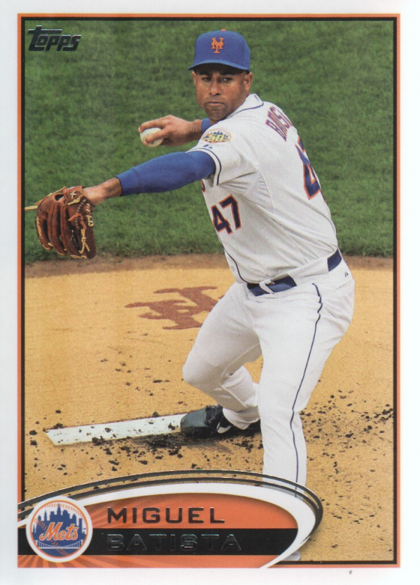 2012 Topps Update #US77 Miguel Batista