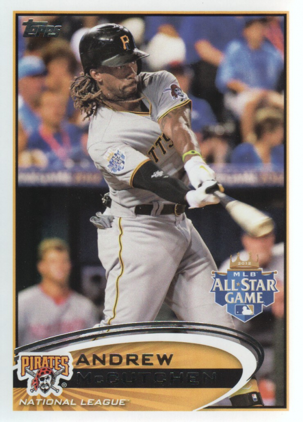 2012 Topps Update #US87A Andrew McCutchen