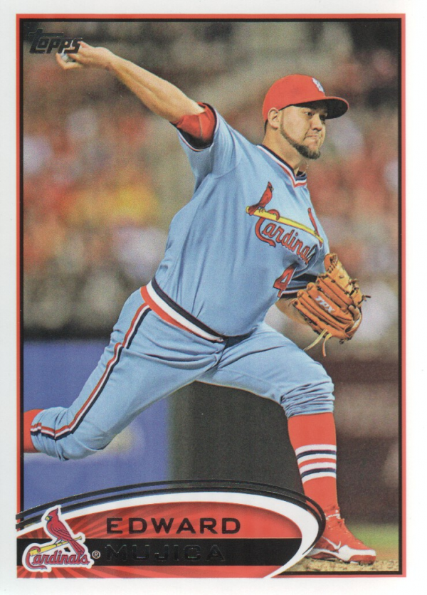 2012 Topps Update #US95 Edward Mujica