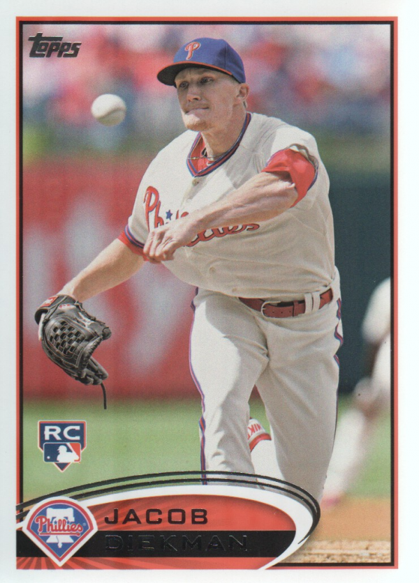 2012 Topps Update #US85 Jacob Diekman RC