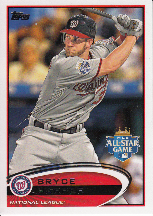 2012 Topps Update #US299A Bryce Harper RC