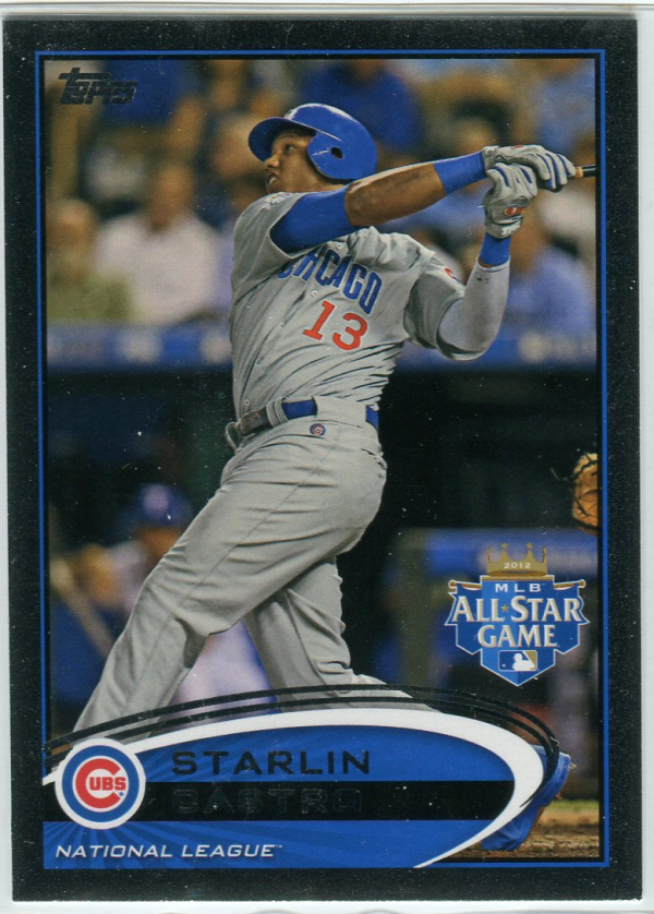 2012 Topps Update Black #US74 Starlin Castro