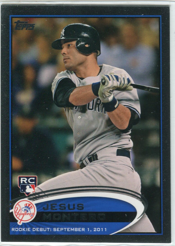 2012 Topps Update Black #US291 Jesus Montero