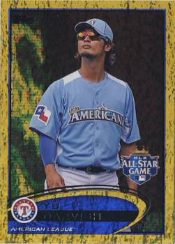 2012 Topps Update Gold Sparkle #US162 Yu Darvish