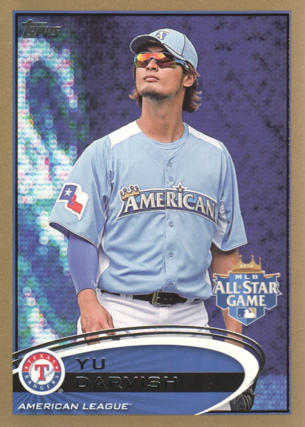 2012 Topps Update Gold #US162 Yu Darvish