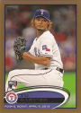 2012 Topps Update Gold #US168 Yu Darvish