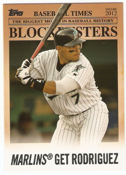 2012 Topps Update Blockbusters #BB16 Ivan Rodriguez