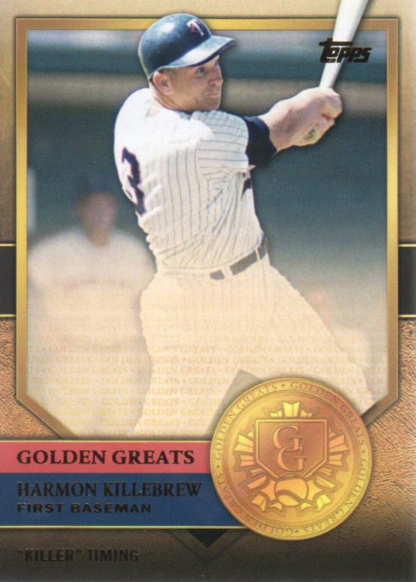2012 Topps Golden Greats #GG83 Harmon Killebrew