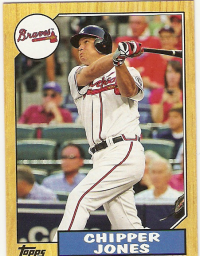2012 Topps 1987 Topps Minis #TM104 Chipper Jones