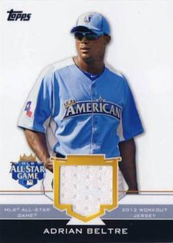 2012 Topps Update All-Star Stitches #AB Adrian Beltre