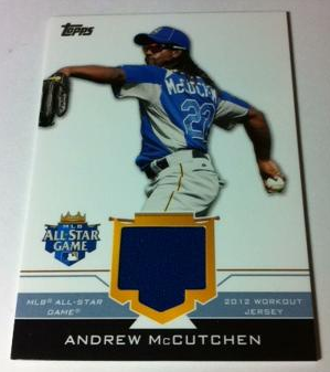2012 Topps Update All-Star Stitches #AM Andrew McCutchen