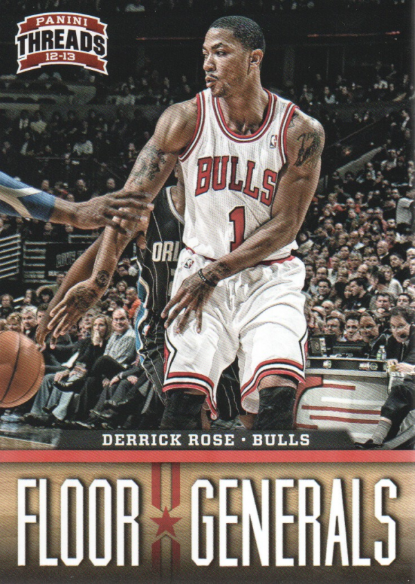 2012-13 Panini Threads Floor Generals #2 Derrick Rose