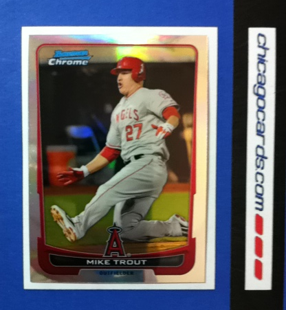 2012 Bowman Chrome Refractors #157 Mike Trout