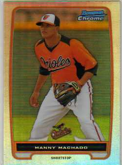 2012 Bowman Chrome Prospects Refractors #BCP217 Manny Machado