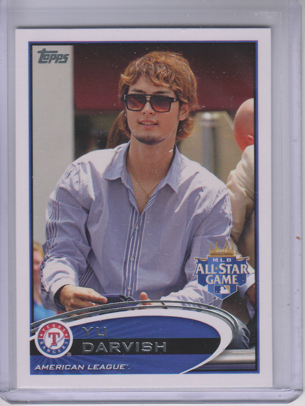 2012 Topps Update #US162B Yu Darvish/Dress shirt SP