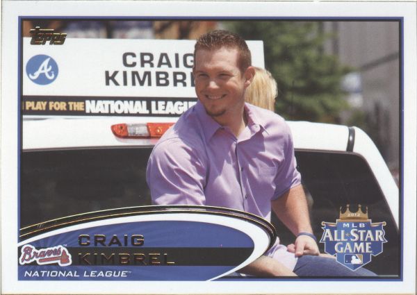 2012 Topps Update #US268B Craig Kimbrel/Dress shirt SP